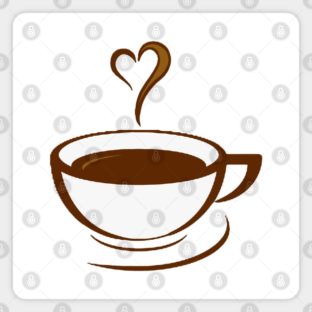 Coffee Lovers Magnet by magicmirror